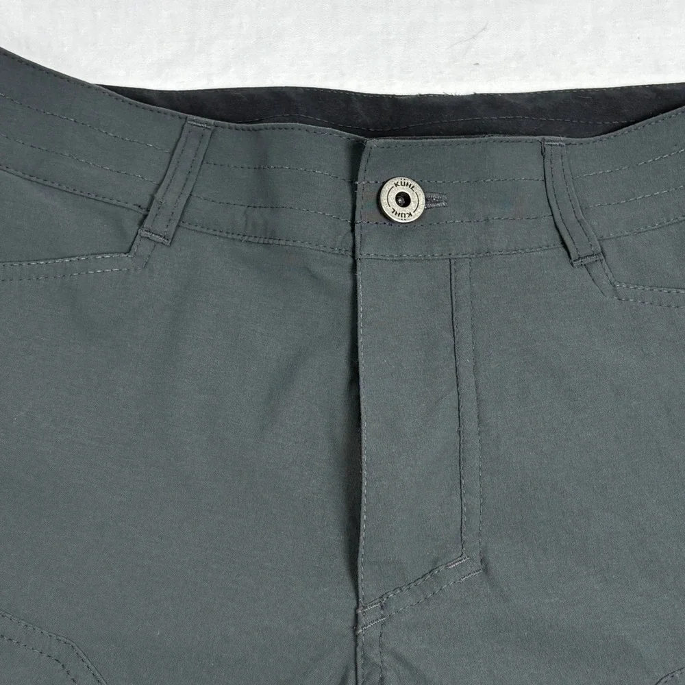 Kuhl Renegade Shorts Mens 30 Dark Grey Hiking Outdoor Cargo 5360 Activewear EUC